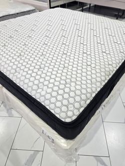 King Sizes Mattress And Box Spring Pillowtop 