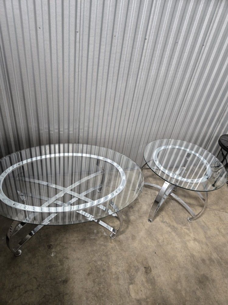 Cocktail And End Table