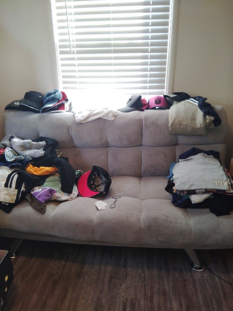 Grey Futon Used 100 / best Offer