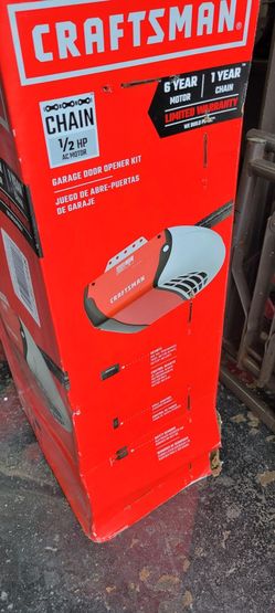 Craftsman 1/2 Hp Garage Opener