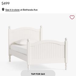 Twin bed Pottery Barn