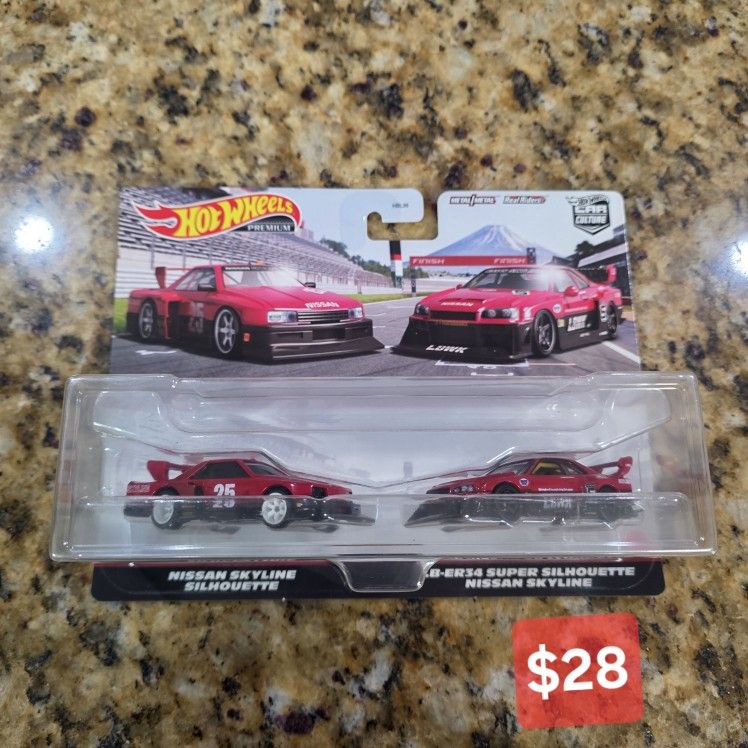 Hot Wheels Premium 2 Packs