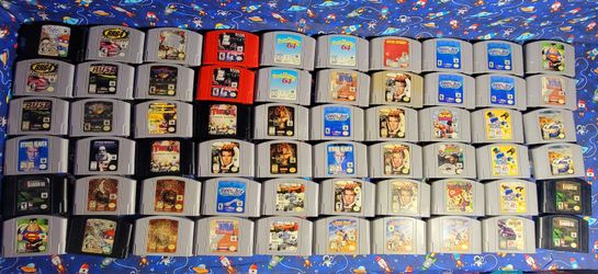 N64 Titles Games Authentic Tested ++ Polished Pins+ Cleaned