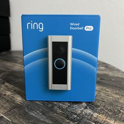 Ring Wired Doorbell Pro - Brand New