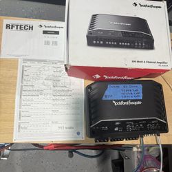 Fosgate 4 Channel Amp 