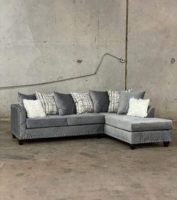 New Grey Sectional Sofa