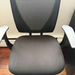 Adjustable Black Office Chair