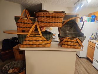 Longenberger traditions collection 1995 family baskets