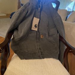 Vintage Carhartt Zip Up Hooded Jacket