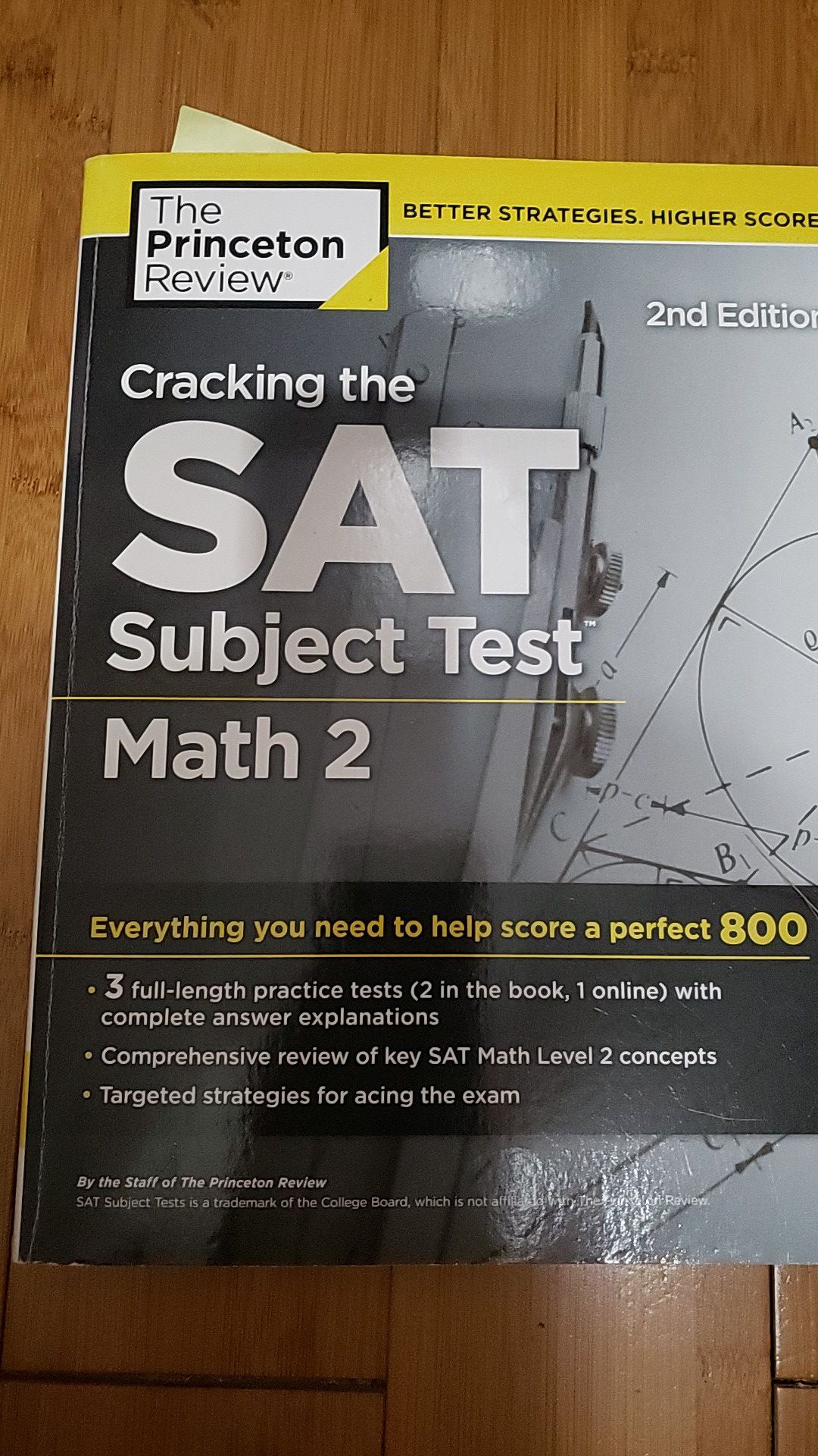 Cracking the SAT Subject Test Math 2 Second (2nd) Edition