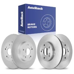Front Rear Brake Rotors Set for 2005 2008-2012 Honda Accord 2.4L 3.0L 3.5L
