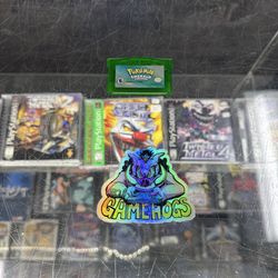 Pokemon Emerald GBA Authentic $300 Gamehogs 11am-7pm