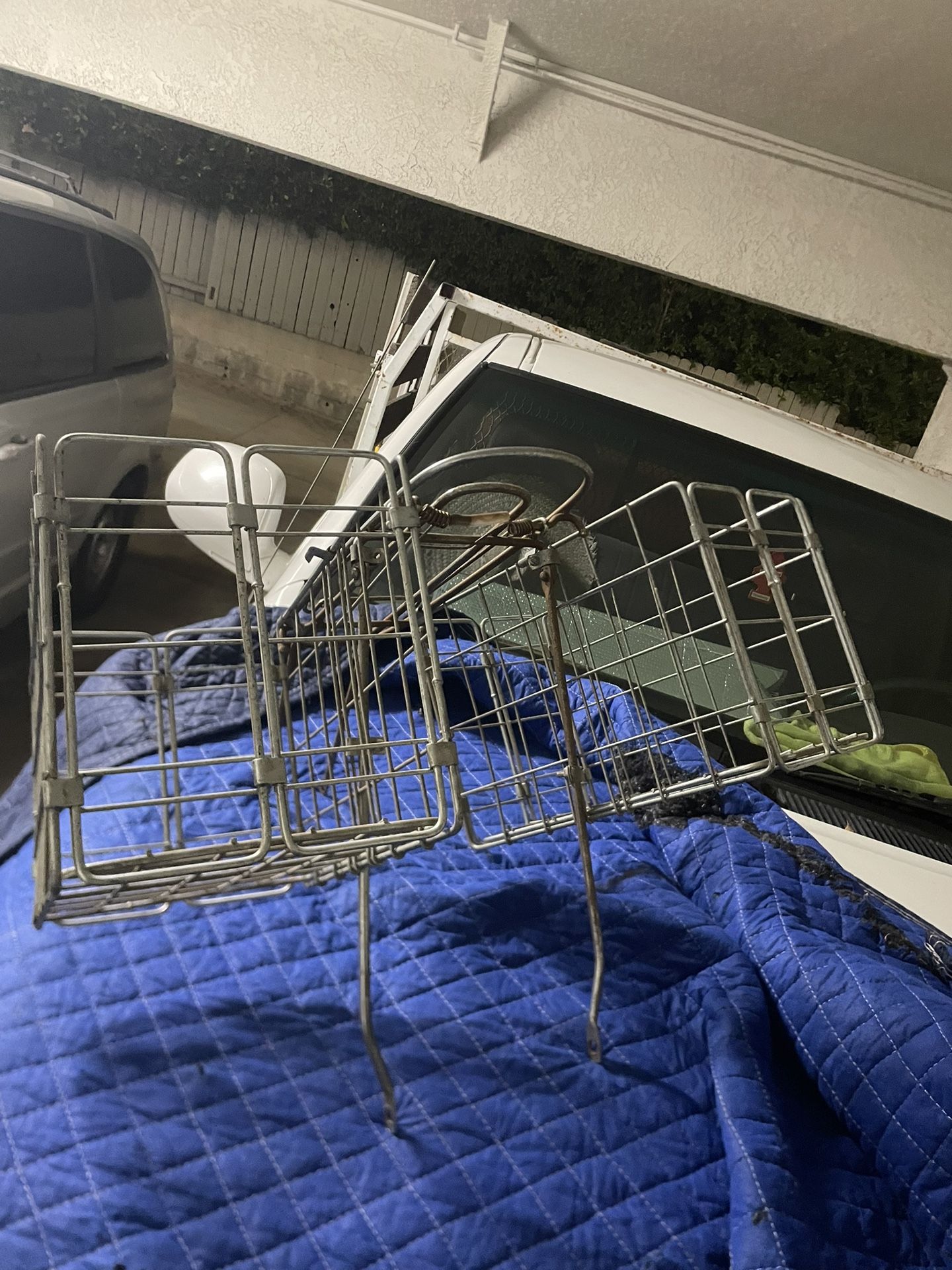 Rear Bike 2 Sides Basket(foldable)