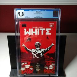 White 1 CGC 9.8 Black Mask