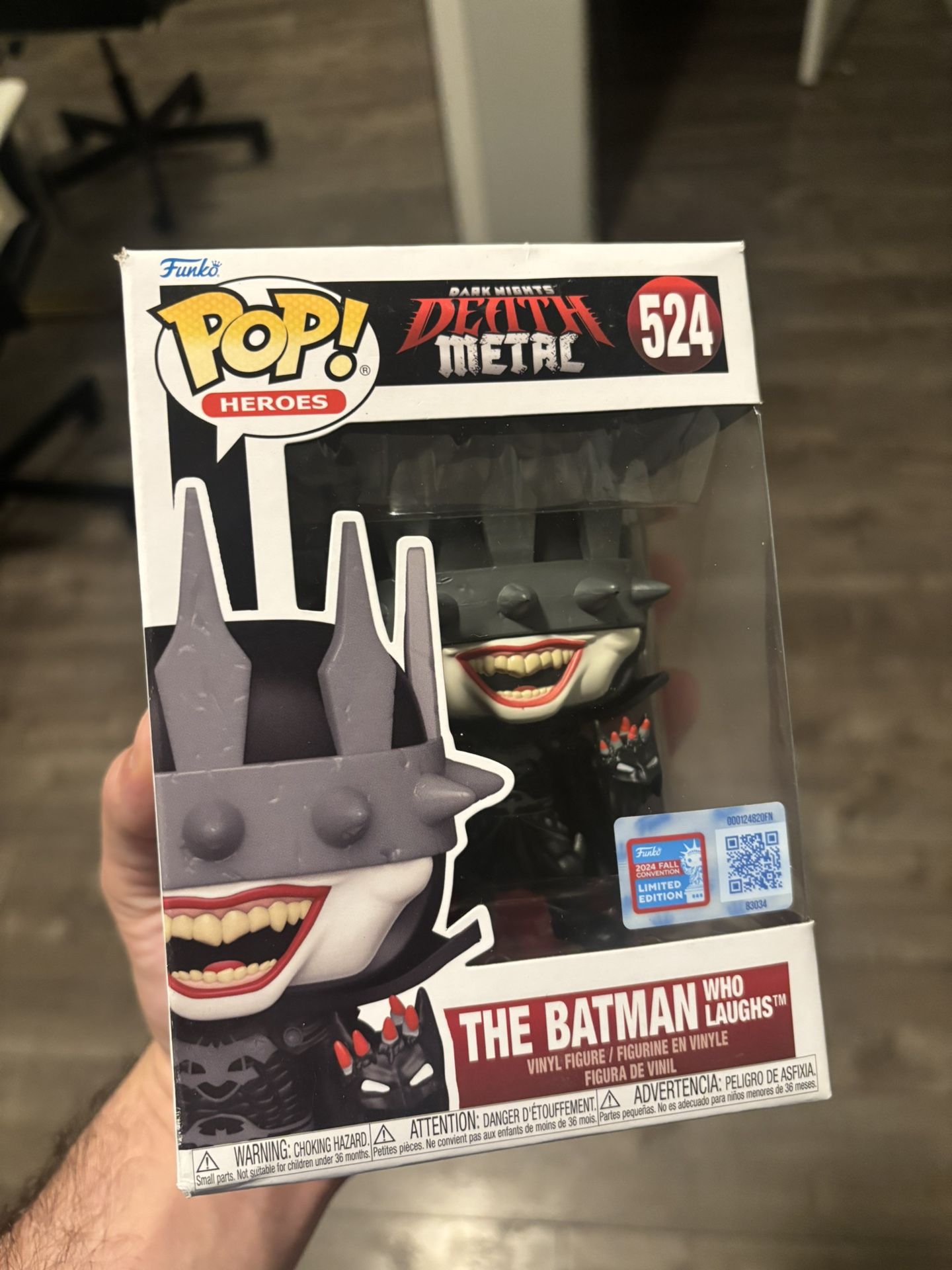 Batman The One Who Laughs Funko pop