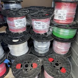 Electrical Copper Wire #6 THHN 500ft Spools  Stranded Cable 