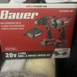 Drill And Impact Driver Kit 