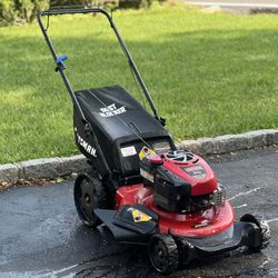 Craftsman Gold 190cc 21” Lite Weight PUSH Lawn Mower with Built In Deck Spout & MORE 