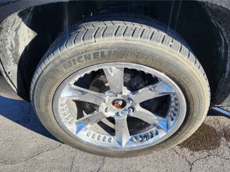 22" inch wheels and tires 6 lugs chevy toyota nissan