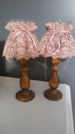 Vintage candle holders