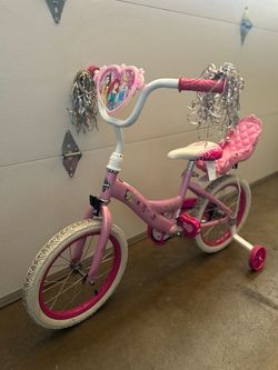Huffy 16” Disney Princess Kids Bike – Pink👑