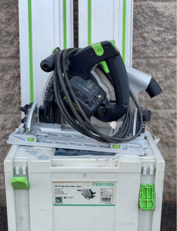Festool Ts 75 Track Saw With Tracks