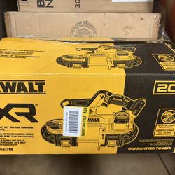 New DEWALT 20-Volt MAX 3-3/8 in. Cordless Brushless Bandsaw (Tool-Only)