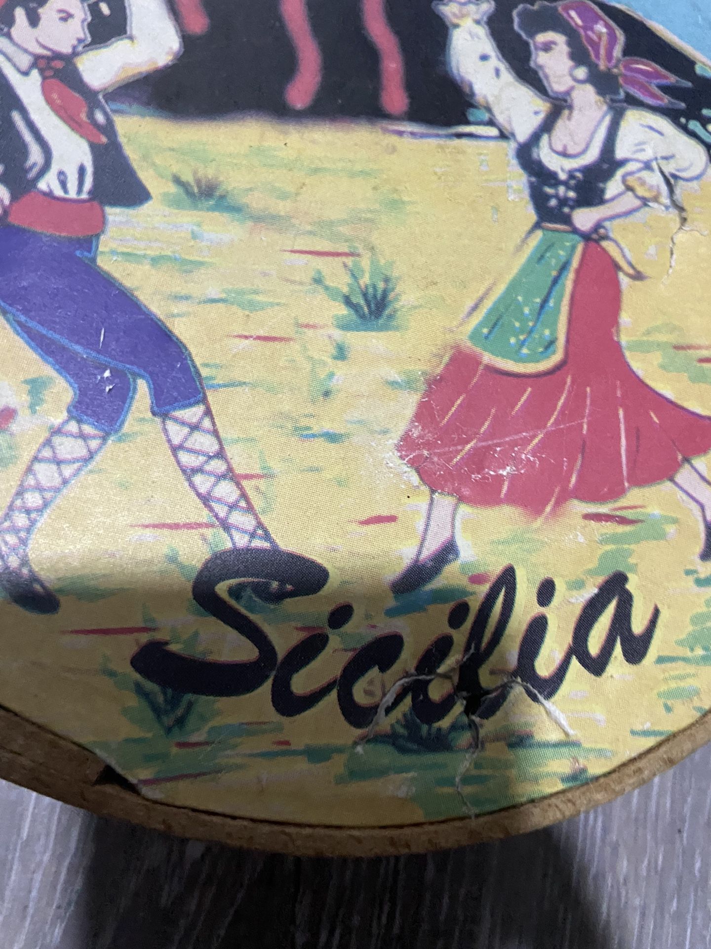 vintage Italian Drum