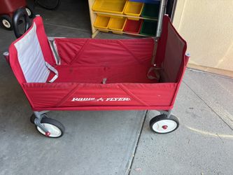 Radio Flyer Wagon With Hood