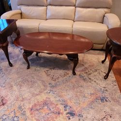 Coffee Table And Two Side Tables