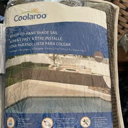 coolaroo Canvas Shade 13'  by 7'