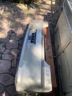 2004 G35 Sedan rear bumper