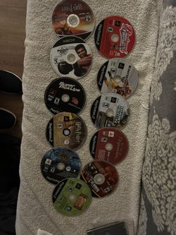 Playstation 2 A Lot Of Game Discs