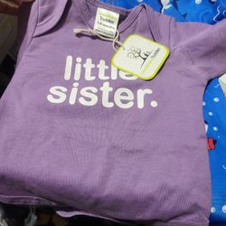 Little Sister Onesie 3-6 Months