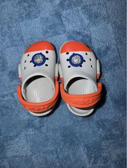 Toddler Spaceship crocs - 5c
