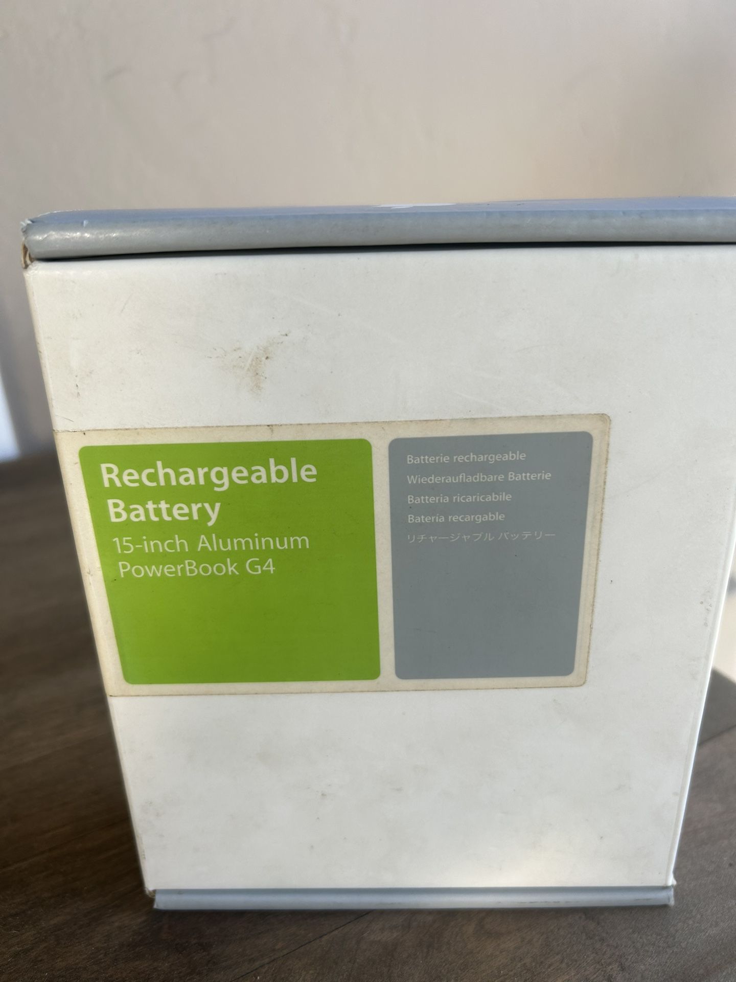Rechargeable Battery Mac PowerBook G4 Early 2000s