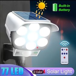 Luz de seguridad para exteriores con sensor de movimiento en 20