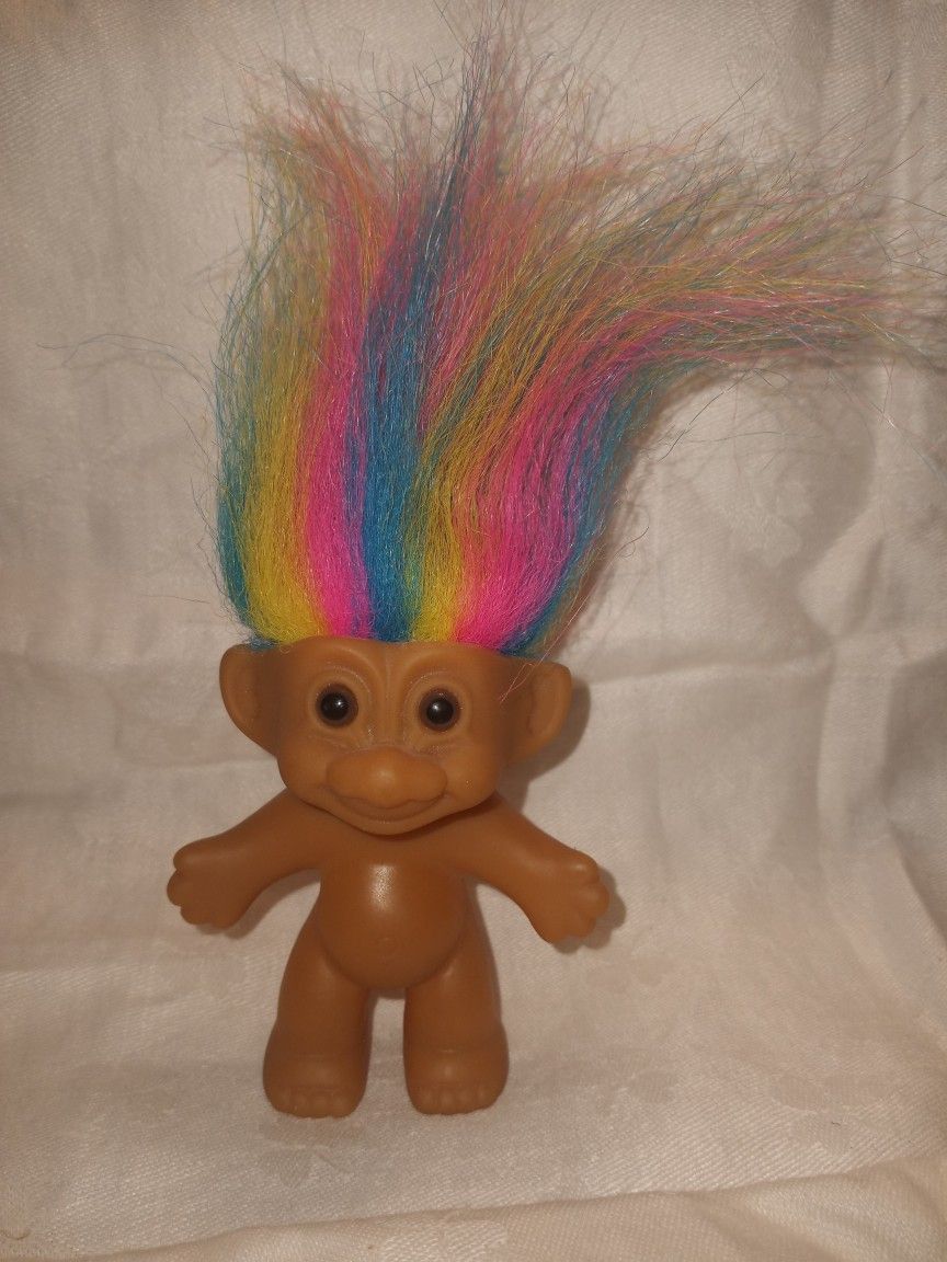 Troll Doll With Rainbow Hair