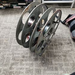 Movie Film Reel 2 Throw Your Momma From The Train & A Western 