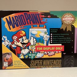 Super Nintendo Mario Paint 🎨