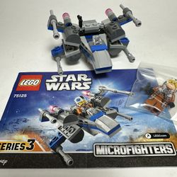 Lego Star Wars set 75125 Resistance X-wing Fighter Microfighter 