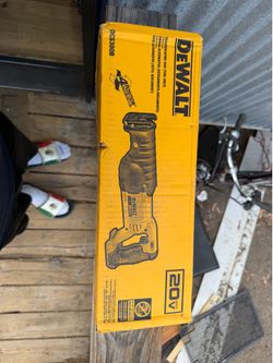 New dewalt reciprocating saw