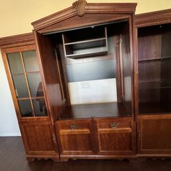 Large Tv Hutch With Side Storage