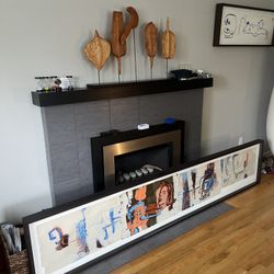 art work painting "Snow White with Head"