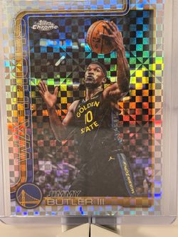 Jimmy Butler III – 2025-26 Topps Chrome Basketball X-Fractor Golden State Warriors