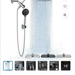 Veken Rain Shower Head with Handheld Head