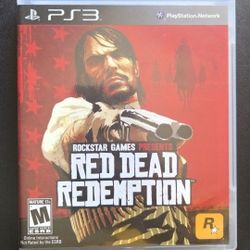 PS3 Video Game- Red Dead Redemption