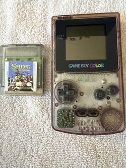 Gameboy Color and 1 game (Shrek)