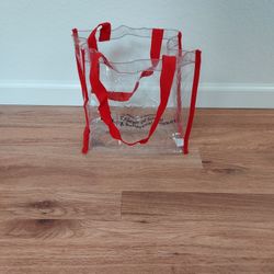 Clear Plastic TOTE UofA College of Social & Behavioral Sciences