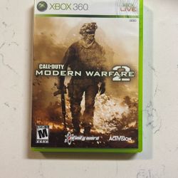 Call Of Duty Modern Warfare 2 For Xbox 360